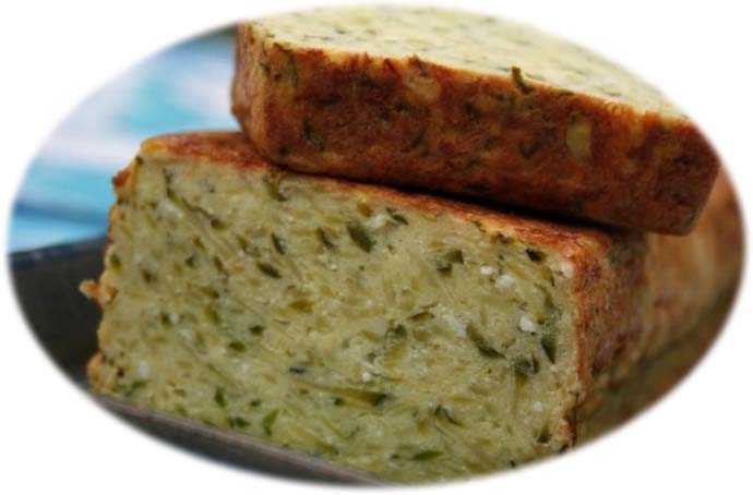 Flan de Courgettes